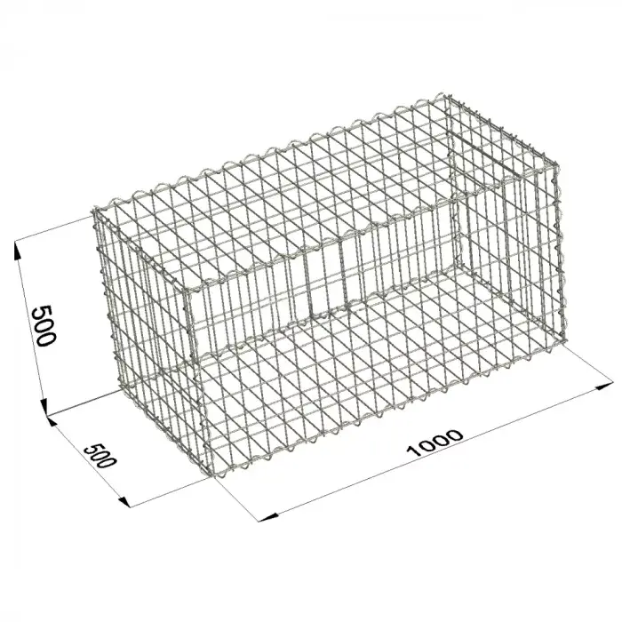 Габион сварной ГСИ-К 1×0.5×0.5