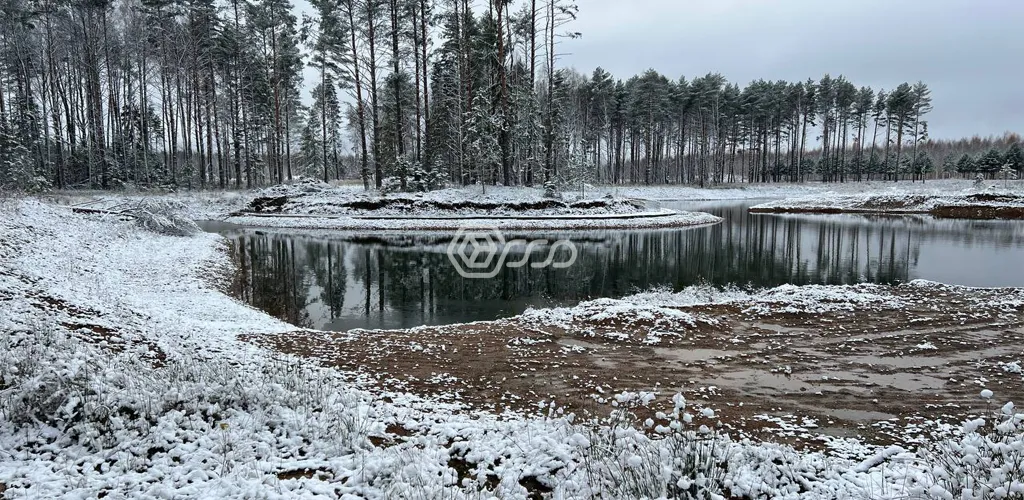 Этап укрепления берега 13