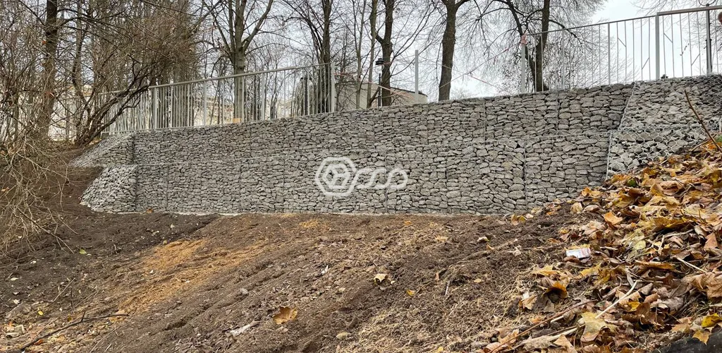 Подпорная стенка в Звенигороде 18